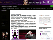 Tablet Screenshot of movimientored.com